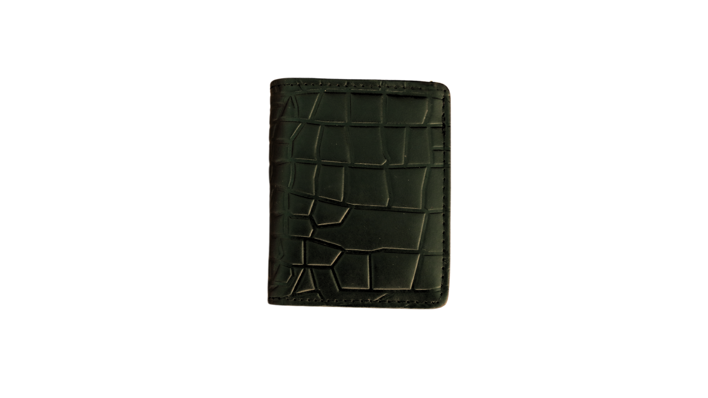 Serpentis Leather Card Holder